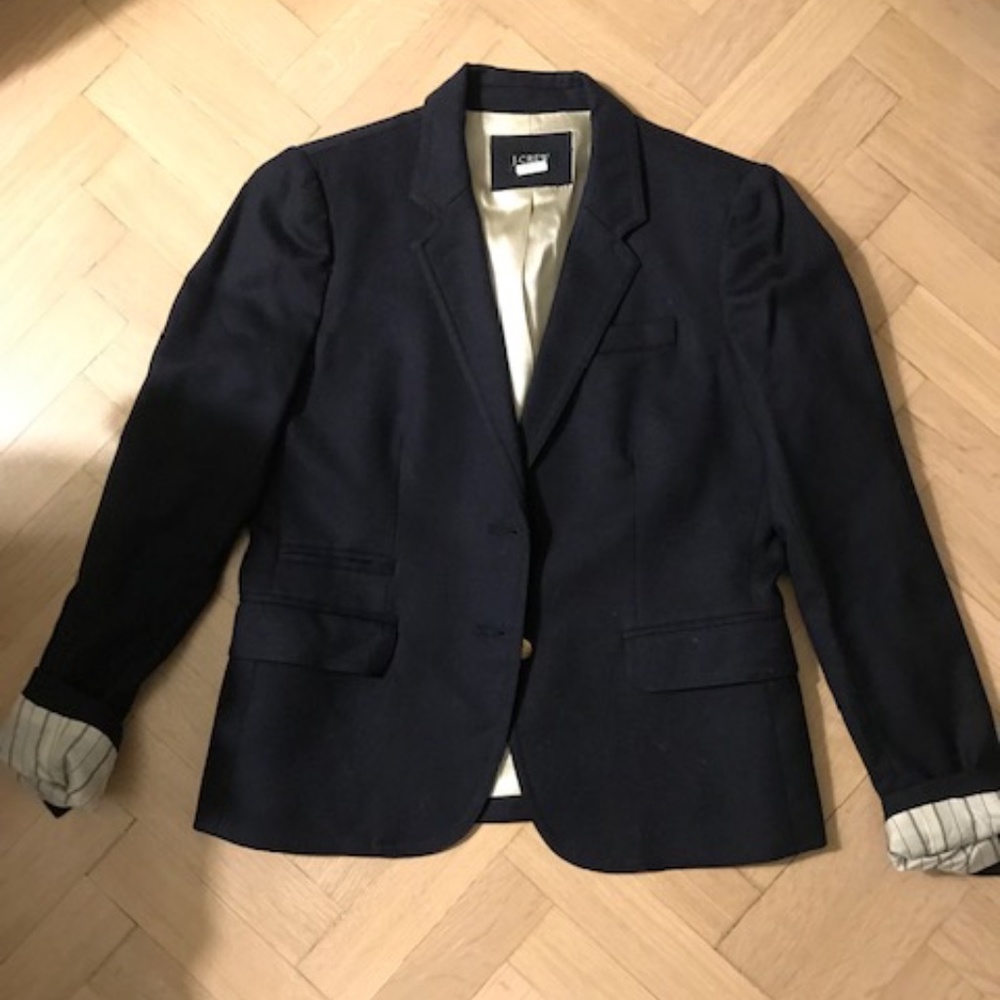 J.Crew navy blazer